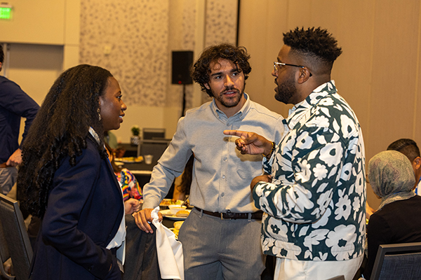 APA/APAF fellows talking to each other