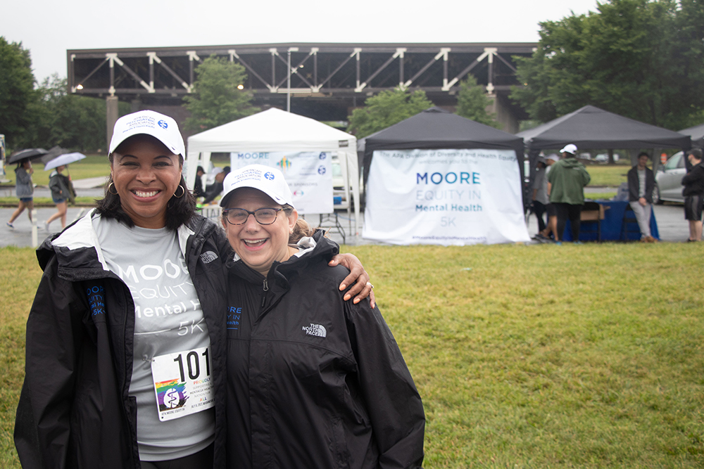 Dr. Regina James and Dr. Rebecca Brendel