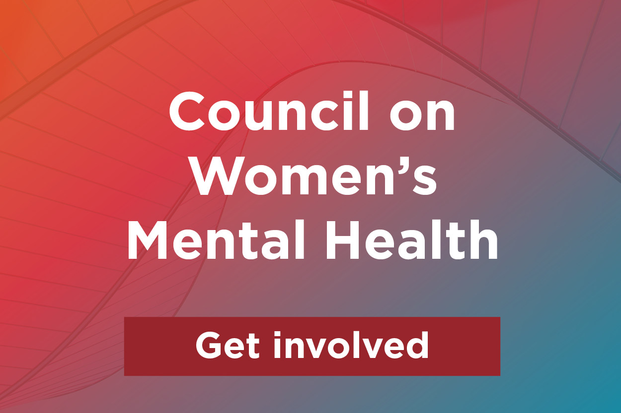 Council on Women's Mental Health Get Involved