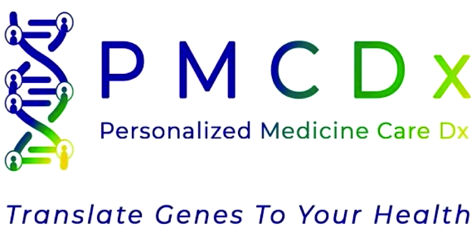 PMCDX Logo Personalied Medicine Care Dx Translate Genes to Your Health