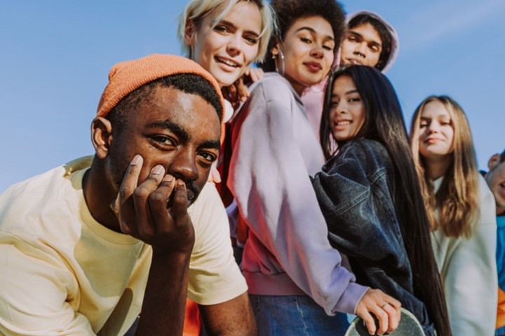 group of Gen z individuals