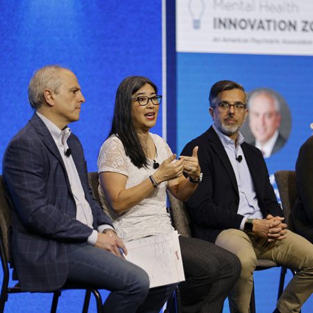 2024 Annual Meeting speakers in the Mental Health Innovation Zone