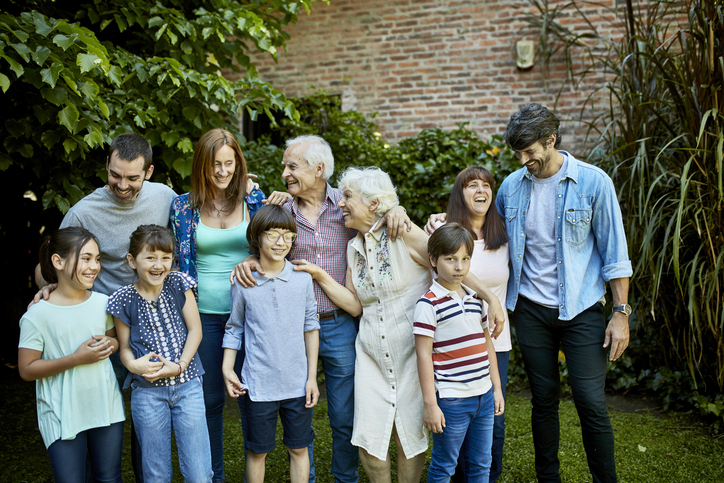 extended family group