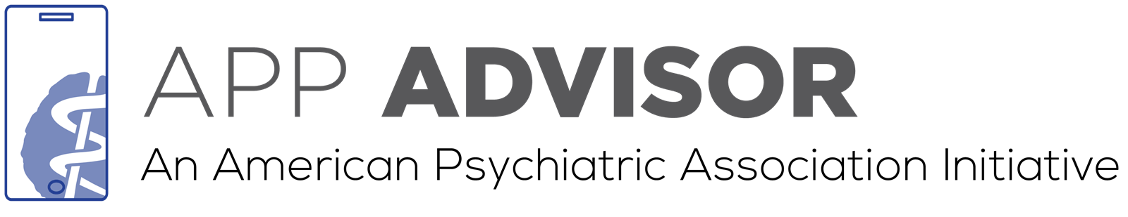 App Advisor Logo An American Psychiatric Association Initiative