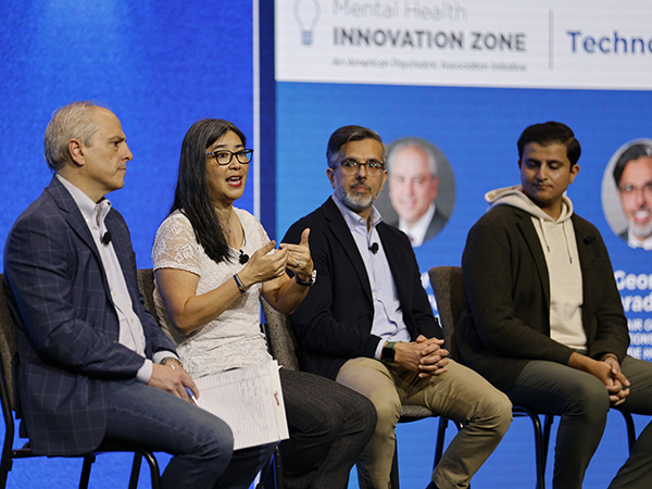 2024 Annual Meeting speakers in the Mental Health Innovation Zone