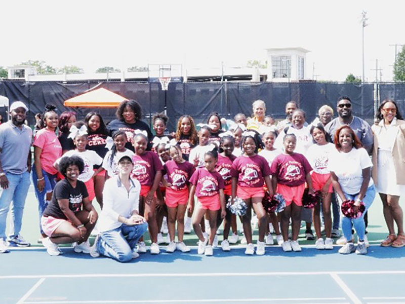 participants pose for a picture at the 2024 Moore Equity in Mental Health Community Fair