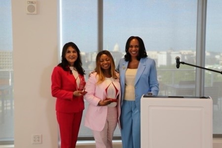 Roundtable presenters Diana Ramos,M.D., Dionne Hart, M.D. and Regina James, M.D.